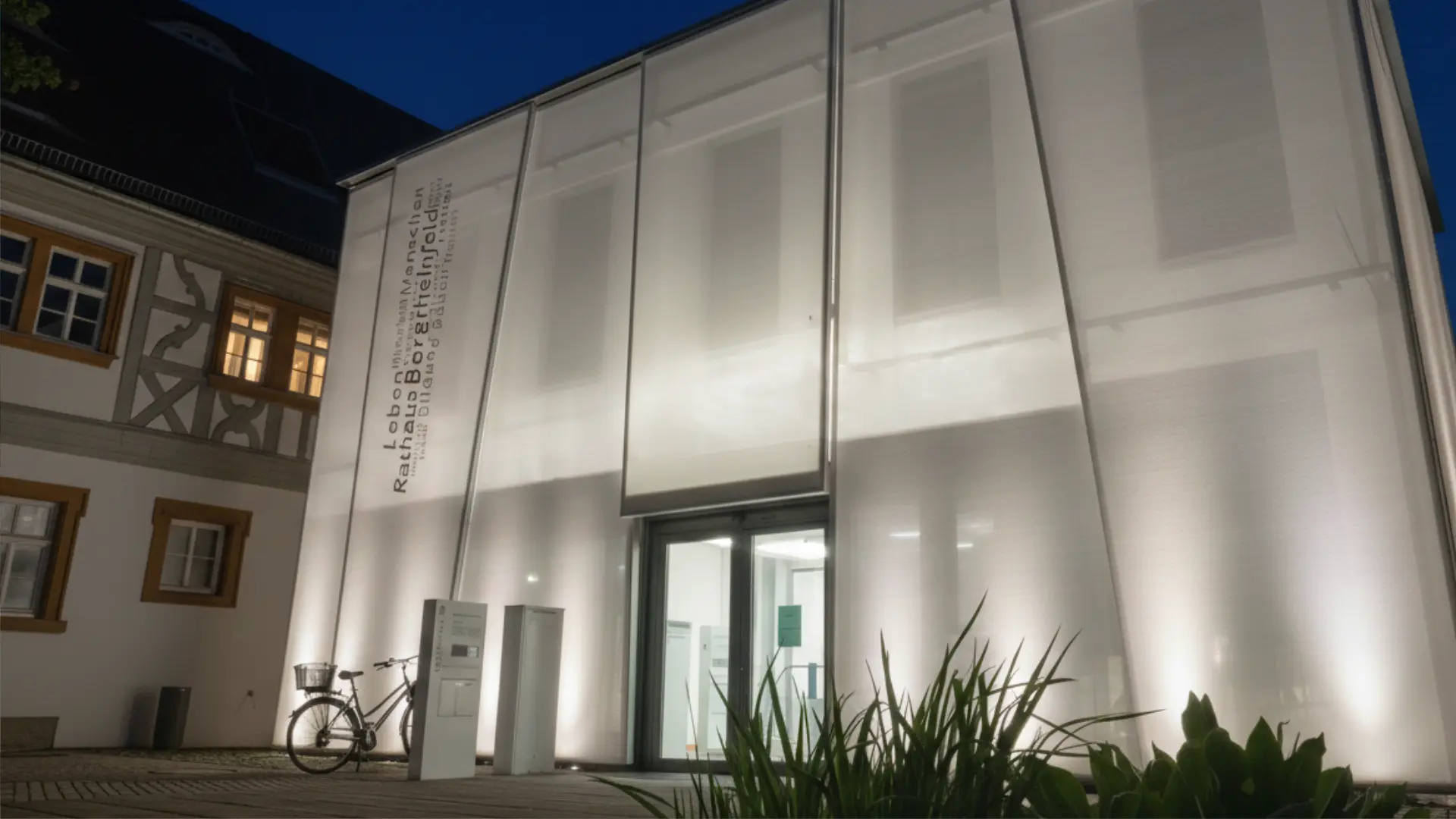 fabric-facade-at-night